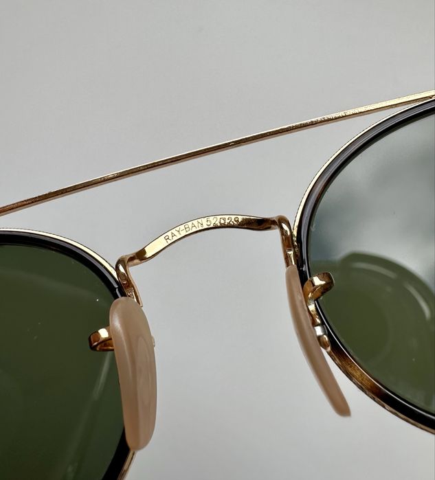Ray-Ban RB3847 N original;round oval;G-15 crystal lenses;Italy