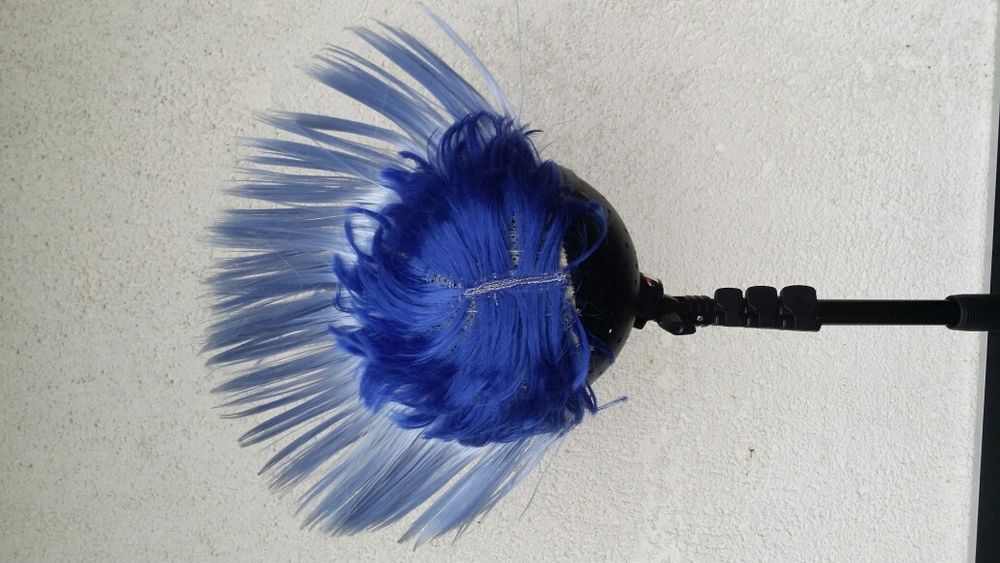 Peruca punk petrecere carnaval halloween teatru serbare copii scoala