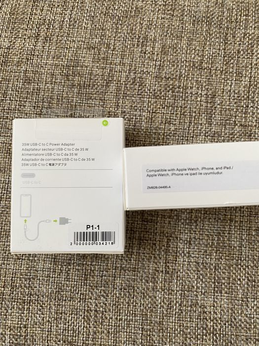 Адаптер быстрая зарядка от iPhone айфон type-C lightning