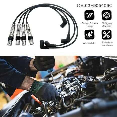 Set fise bujii aprindere, 1.2 TSI,compatibil Tou-ran Gol-f 5/6 Bee-tle