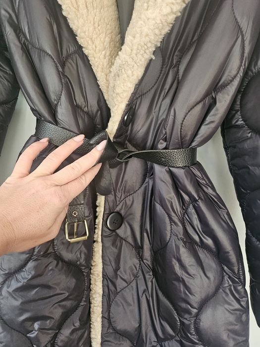 Дамскa шуба в черно