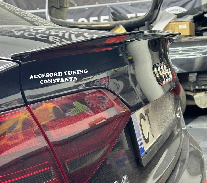 Eleron Portbagaj - Audi A4 B8 Berlina M4 Negru Lucios