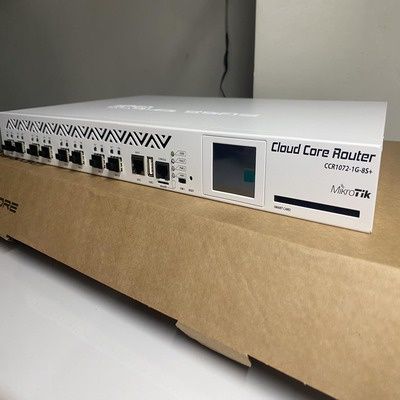 Маршрутизатор  CCR1072-1G-8S+  MikroTik в наличии 2 шт
CCR1072-1G-8S
C