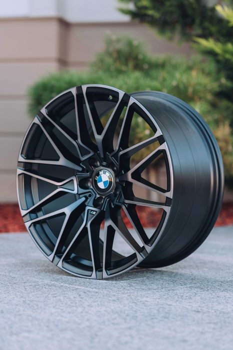 Jante Roti BMW M R20 5x120 Black Satin Seria 3 Seria 4 Seria 5 Seria 6 Seria 7 X3 X4 X5 X6 XM E70 F