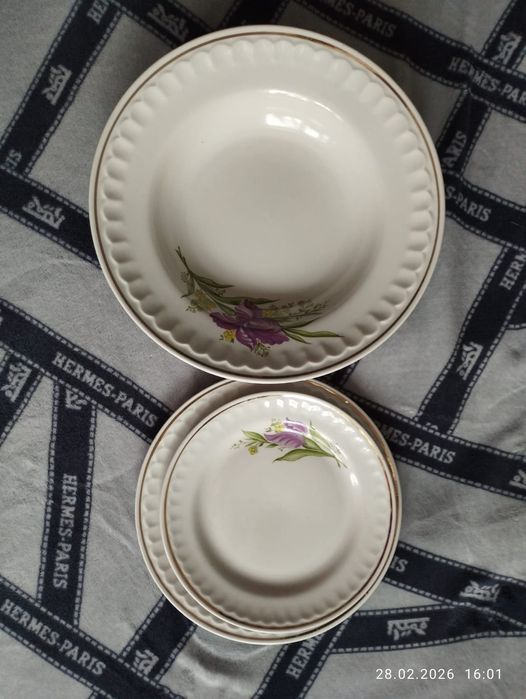 Посуда советская, тарелки