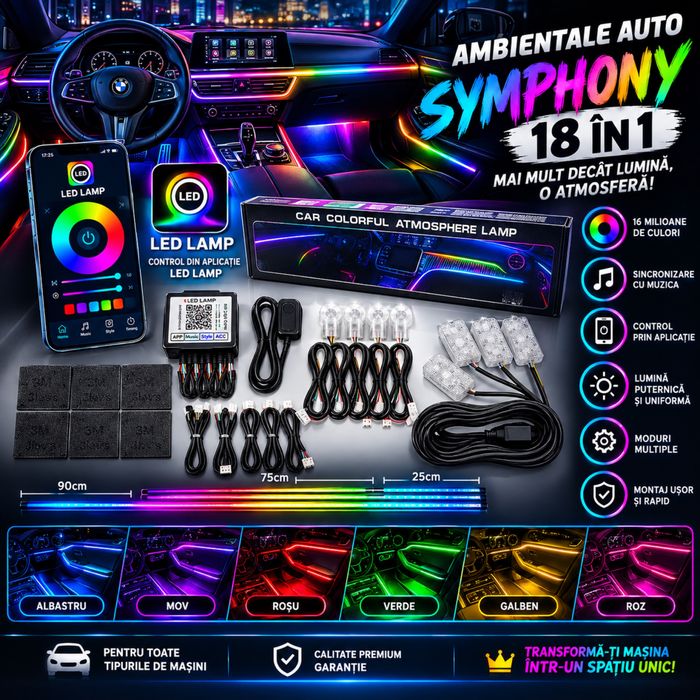 Kit ambientale 18 in 1 symphony calitate premium