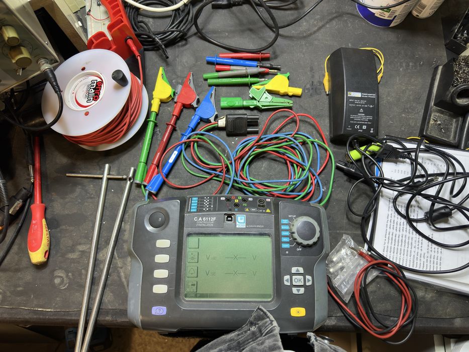 Уред за измерване на земно Chaovin Arnoux 6112F