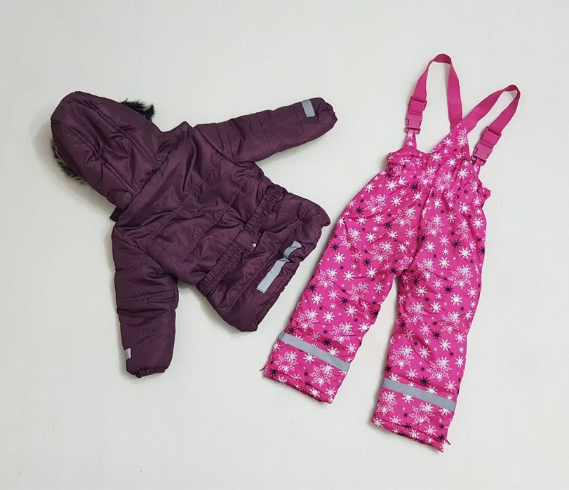 Costum schi Topolino salopeta iarnă ptr copii mărimea 92 - 98