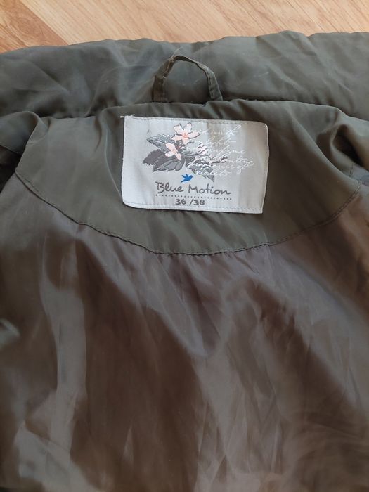 Дамско яке тъмно зелена