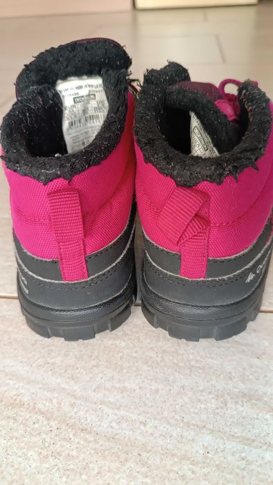детски обувки ботуши  боти обувки за преходи в сняг Decathlon  № 34
