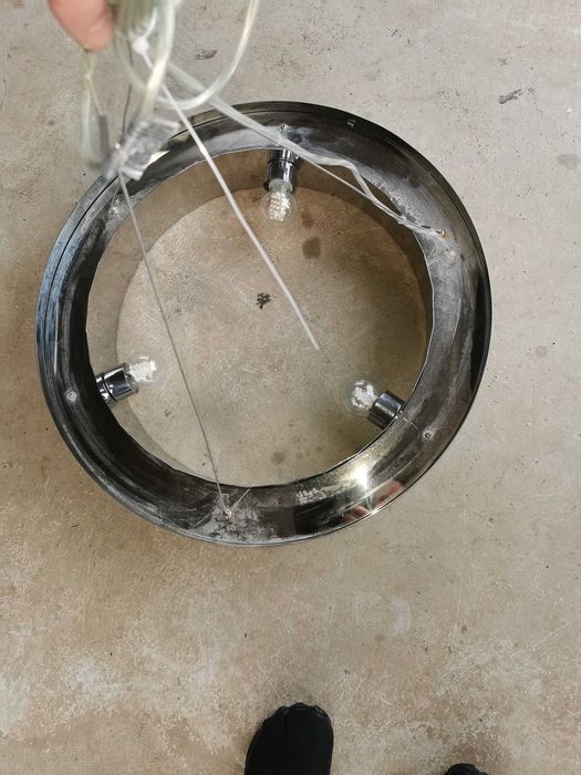 Candelabre inox mare