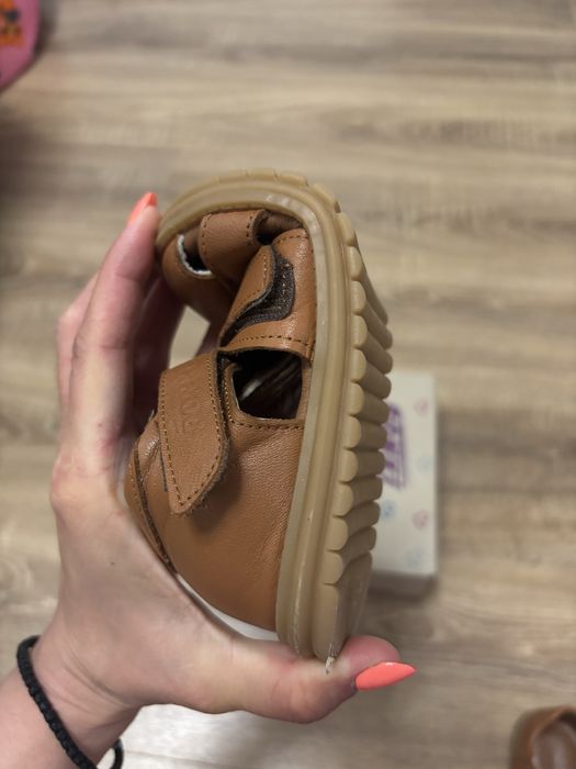 Детски сандали PONKI CRAFT BROWN