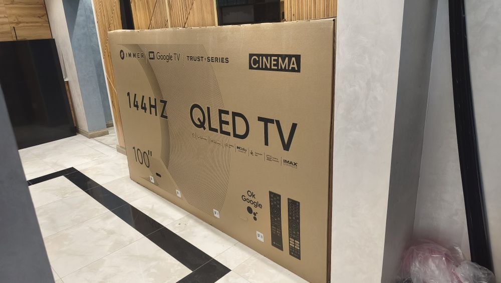 Телевизор immer 100" Qled 100 дюймов