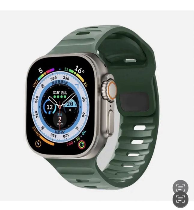 Curea Husa Folie Air Soft Compat Ceas Apple Watch ULTRA 10 9 8 7 6 5