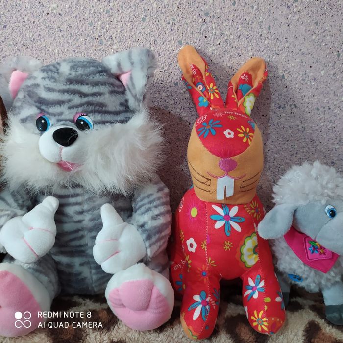 Мягкие игрушки новые