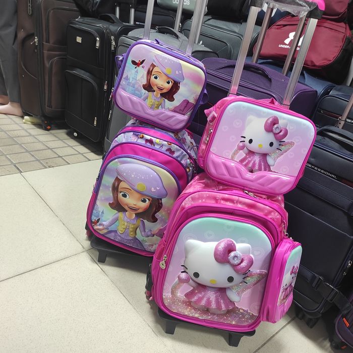 Можно использовать как чемодан и как школьный