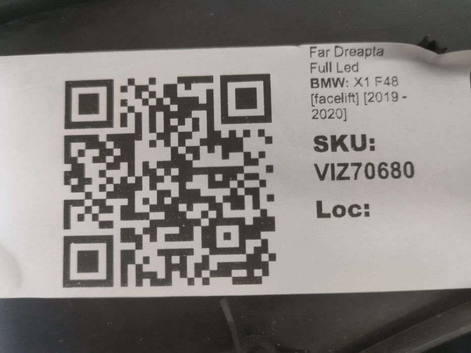 БМВ X1 / BMW X1 F48 [facelift] Дясна светлина Full Led БМВ X1 F48 [fac