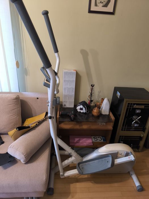 Bicicleta eliptica Domyos VE 200 silver.