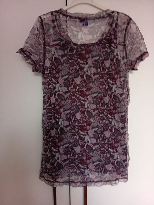 Bluza lunga de matase