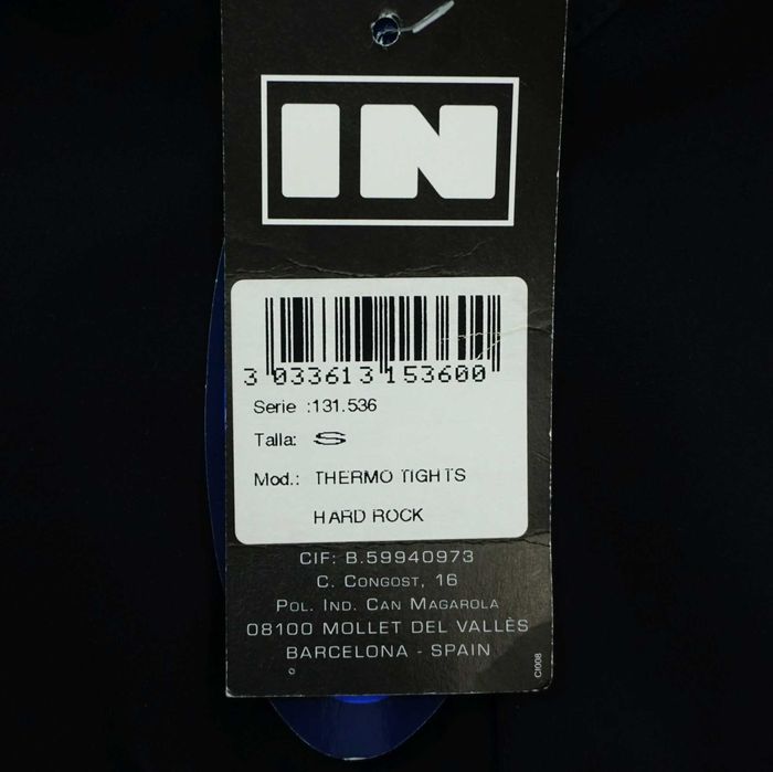 INVERSE Thermo Tights Hard Rock термо гащеризон за колоездене S
