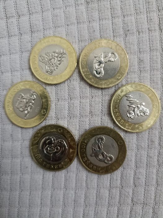 Коллекция монет 100 ТГ 2022 года