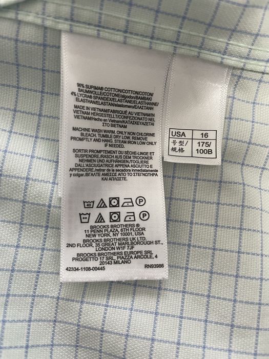 Camasa Brooks Brothers non iron