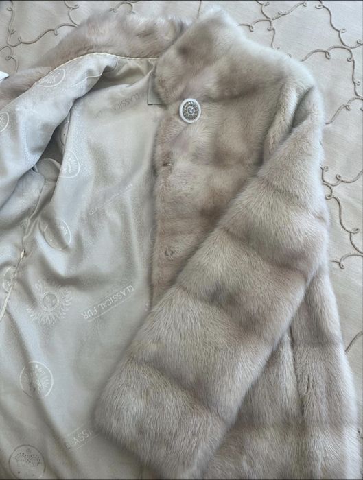 Шикарная шуба из норки