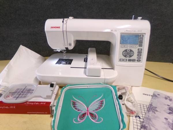 Original Janome Memory Craft 200E vishivka) mashinasi sotiladi!