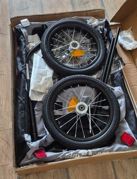 Remorcă bicicletă pt. animale de companie sau bagaje