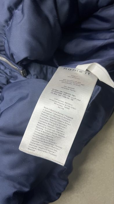 Пуховик куртка на девочку 128 рост 8 лет