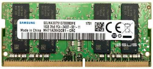 Memorie Laptop Samsung 16Gb DDR4 2400Mhz M471A2K43CB1