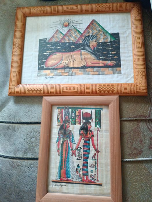 картины на папирусе