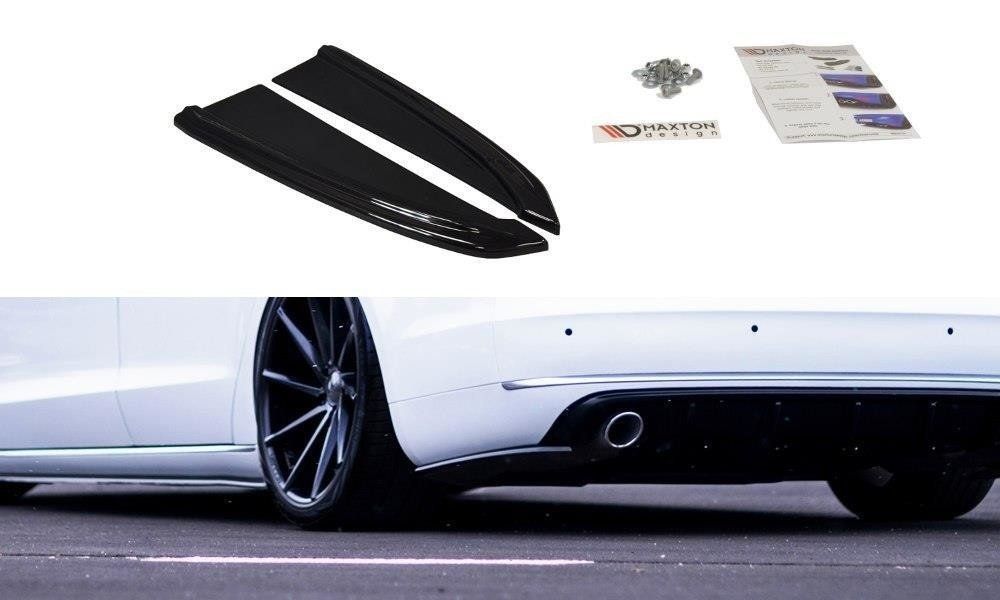Prelungiri Laterale Bara Spate compatibile cu Audi A8 D4 Maxton Design