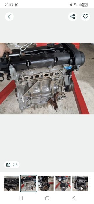 Motor ford 1,6benzina duratec 2011