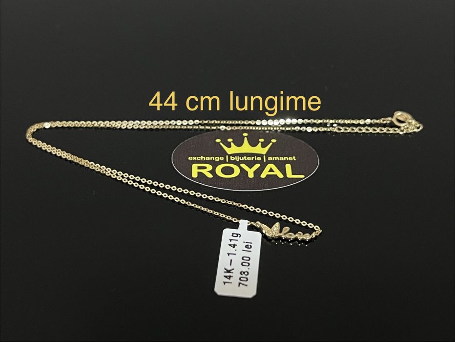 Bijuteria Royal CB : Lant aur dama 14K 1,41 grame