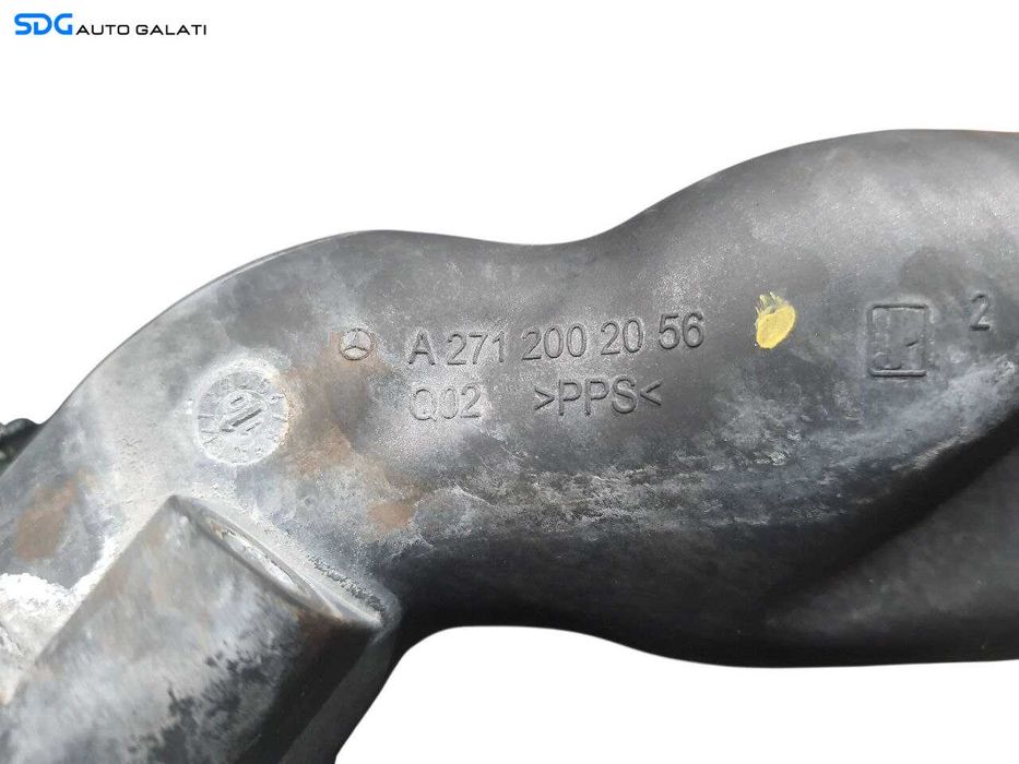 Furtun Conducta Apa Lichid Racire Mercedes Clasa C Class W204 1.8 Benzina 2007 - 2014 Cod A2712002056 A2712002552 [N3483]