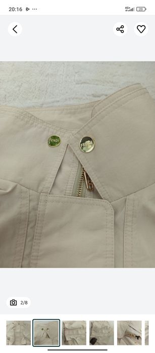 Jacheta de vant Fendi