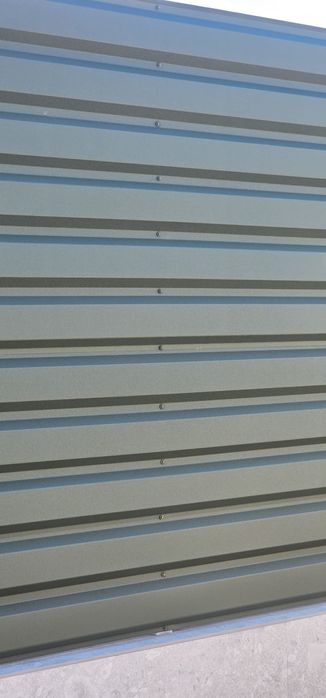 Tablă Cutată 0,5mm Verde MAT RAL 6005 Gard Fațadă T35 lungime 4m 6m