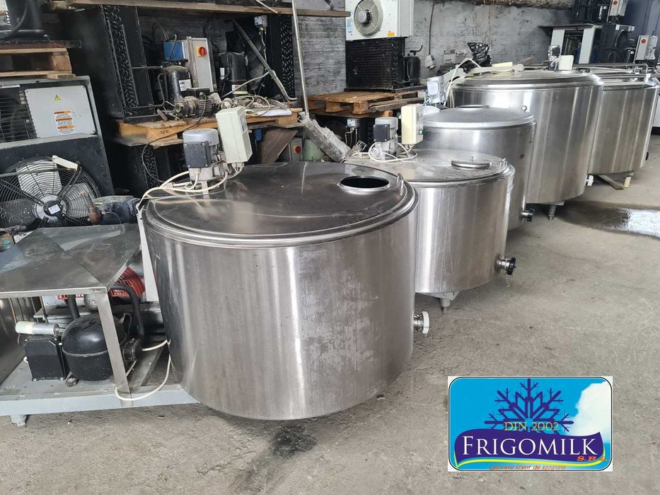 Tanc 400 L racire LAPTE  bazin racire lapte , racitor 220 V
