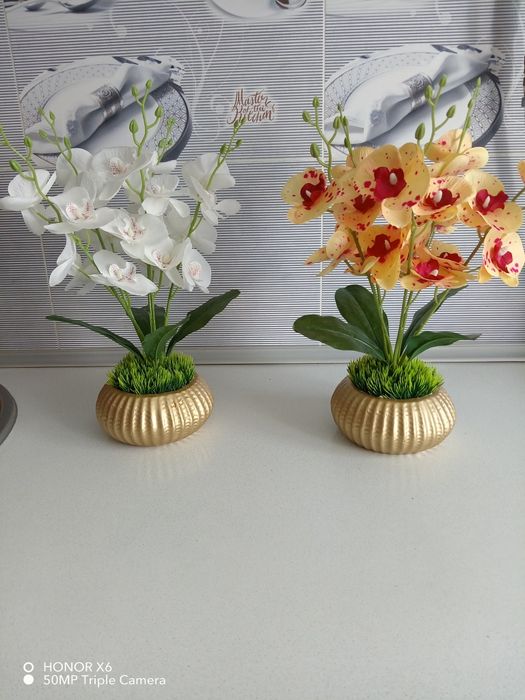 Suniy gullar, Uyingiz uchun dekor gullar sotiladi