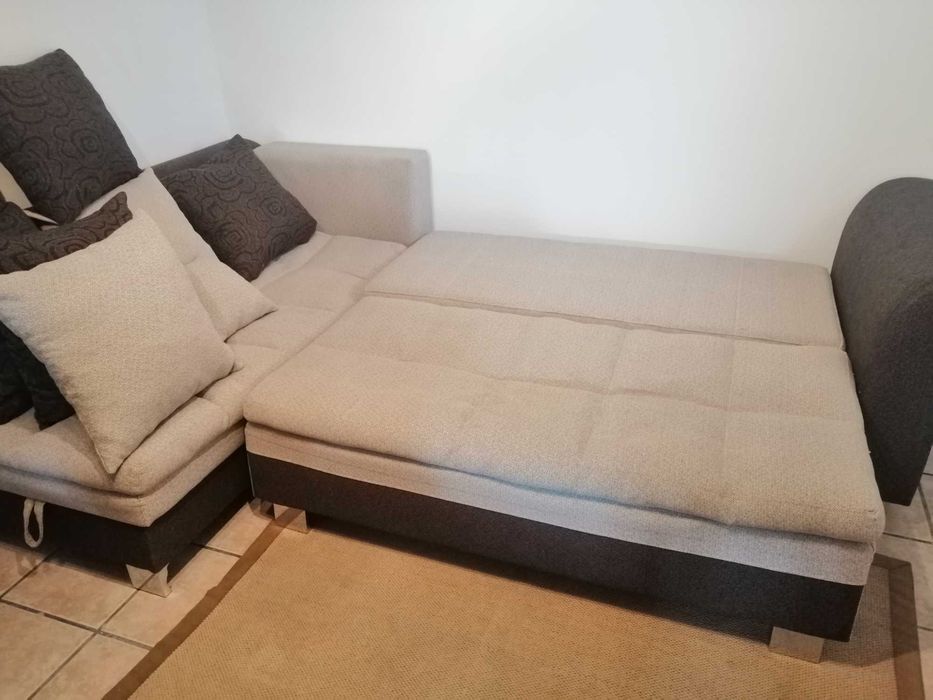 Ъглов диван / легло с ракла