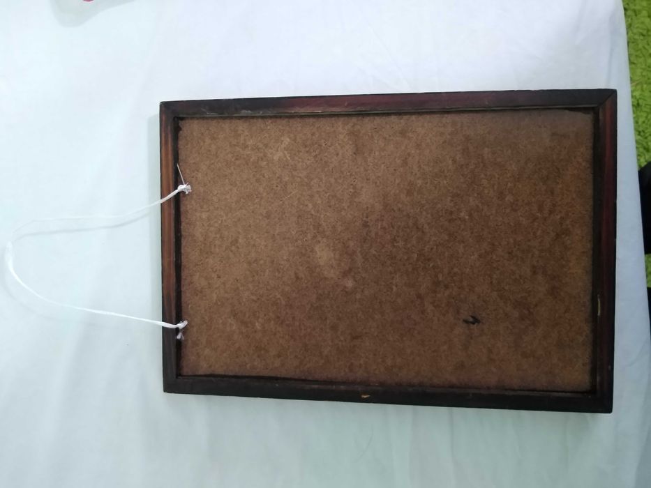 Decoratiune tip tablou handmade din elemente marine- goldenfish Cuba