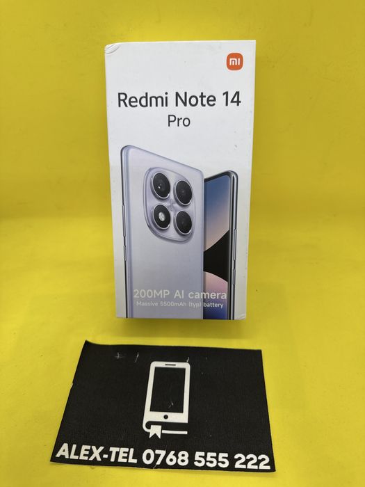 Xiaomi Note 14 Pro 4G 256GB 8GB-Ram Dual Sim Purple Sigilat Nou
