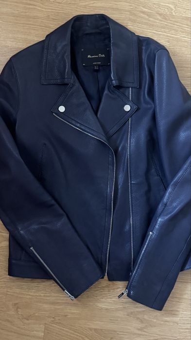 Кожаная куртка Massimo Duti