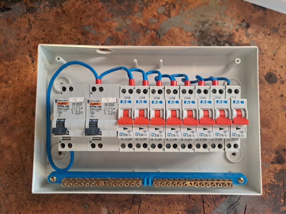 Tablou electric complet echipat diferentiale plus sig automate