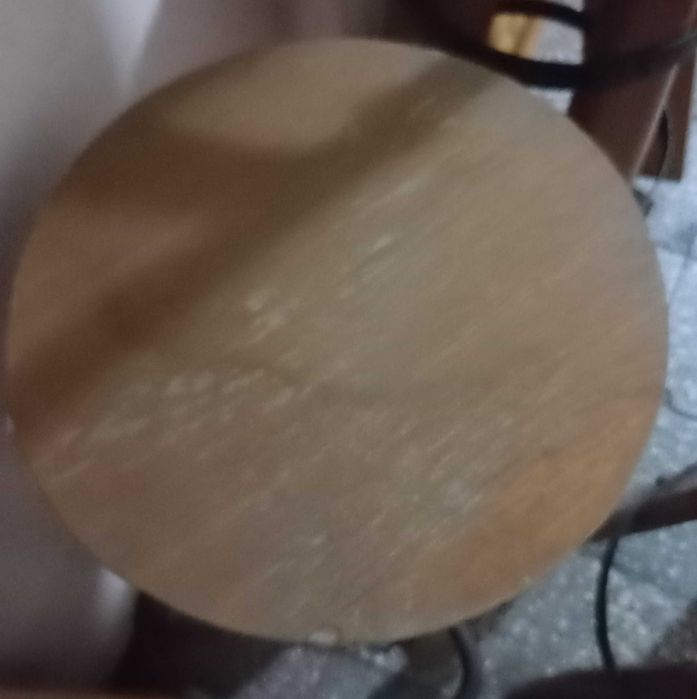 Scaun de bar rustic vintage lemn masiv 80 cm. x 30 cm.