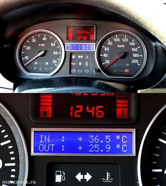 Termometru Auto + Voltmetru Profesional