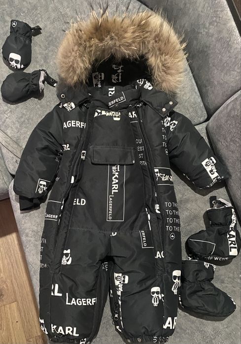 Продам зимний комбенезон - мешок 68-74 см