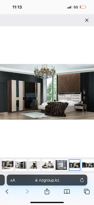 спальный гарнитур minotti