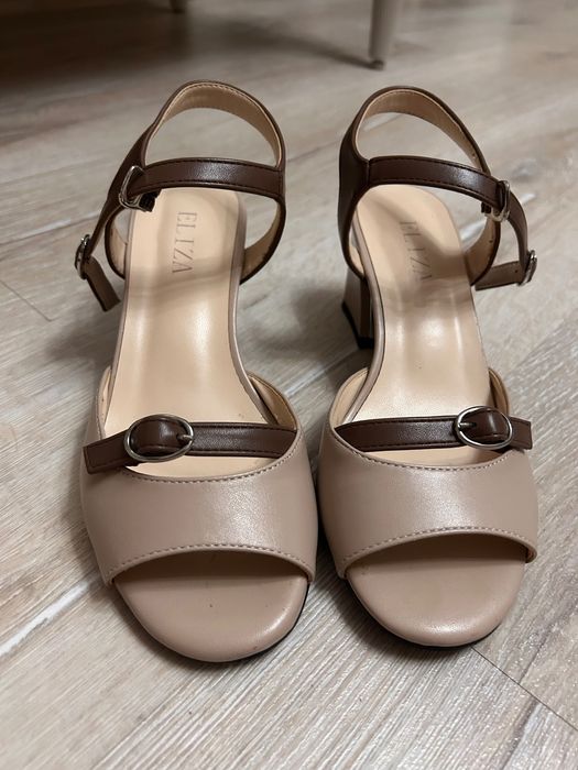 Естествена кожа сандали Eliza